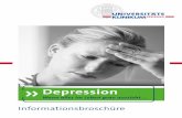 Depression - eaad. · PDF fileViele Menschen sagen oft „ich bin depressiv“. Damit meinen sie meistens, dass sie traurig sind. Eine „echte“ Depression bedeutet aber viel mehr