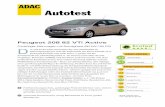 Autotest - ADAC: Allgemeiner Deutscher Automobil-Club · PDF file2,5 2,1 2,9 2,8 3,0 2,5 3,2 3,0 ... Peugeot hat sich die Haltegriffe am Dachhimmel beim neuen 208 komplett gespart
