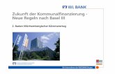 Zukunft der Kommunalfinanzierung - Neue Regeln nach · PDF fileAgenda Neue Regelungen nach Basel III Neue Kapitalanforderungen Leverage-Ratio Neue Liquiditätsregeln 1 Öffentliche