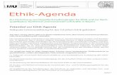 Ethik-Agenda (Dezember 2014) · PDF fileEthik-Agenda Zur Einrichtung von Hauptfachstudiengängen für Ethik und zur Nach-quali˜kation fachfremd unterrichtender Lehrkräfte in Bayern