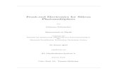Front-end Electronics for Silicon Photomultipliershebbeker/theses/schumacher... · Front-end Electronics for Silicon Photomultipliers von Johannes Schumacher Masterarbeit in Physik