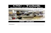 CNC – Technik -  · PDF fileCNC – Technik: Grundmodul Metalltechnik (1. Klasse) Markus Brunner 3 1 Grundlagen der CNC-Technik Vorteile: Nachteile: 1.1 NC- und CNC – Technik
