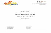EXAPT Übungsanleitung - htw-  · PDF fileEXAPT - Übungsanleitung Seite 1 von 49 CNC-Technik I Praktikum 1. Frästeil 1 In diesem Kapitel werden die