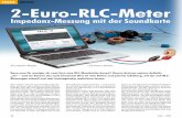 praxis messen 2-Euro-RLC-Meter - icom.hsr.ch · PDF filepraxis messen 50 elektor - 6/2008 und Phasenlage möglichst exakt ent-spricht. Möglicht exakt bedeutet hier, dass die Summe