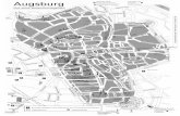 · PDF fileAugsburg und seine Sehenswürdigkeiten Die Zufahrtsstraßen zu den Parkhäusern der Innenstadt sind beschildert. Fußgängerzone Mozarthaus Dom Hl. Kreuz
