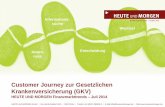Customer Journey zur Gesetzlichen  · PDF fileHEUTE UND MORGEN GmbH Von-Werth-Straße 33-35 50670 Köln Telefon +49 (0)221 995005-0 E-Mail info@  Web www