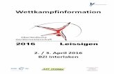 BZI Interlaken - · PDF file2. April 2016 ... GETU Burgdorf 2 TV Thun-Strättligen 3 GETU Konolfingen 3 GETU Adelboden 5 10 10 10 10 1. ... 2. Abteilung Turnerinnen K4 (Anlage Rot)