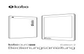 Kobo Aura H2O Edition 2 Bedienungsanleitung · PDF fileum Ihren eReader zu laden oder Bücher hinzuzufügen. So wird Ihr Kobo eReader wasserdicht Ihr Kobo Aura H2O Edition 2 kann bis