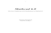 Einführung in Mathcad - BayCEER · PDF fileErste Eindrücke Starten Sie Mathcad durch Doppelklick auf das Mathcad-Icon. Die Mathcadoberfläche enthält viele typische Windowselemente,