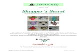 Shoppers Secret d - · PDF fileShopper’s Secret © SEWITCHED 2015 Seite 1 von 22 schenkt euch Shopper’s Secret - Schnittmuster gegen langweilige Einkaufstaschen - Dieses Freebook