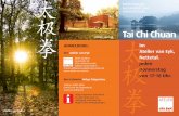 ANMELDUNG: im Ort: Atelier van Eyk Atelier van Eyk, Nettetal.file/... · Das Wu-Stil Tai Chi Chuan gehört zu den fünf traditionellen Stilen der chinesischen Kultur, es ist eine