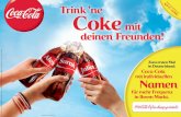Zum ersten Mal in Deutschland: Coca-Cola mit individuellen ... · PDF fileDiese Namen und Begriffe sind auf den Packungen Alex André Andrea Andreas Anja Anna Anne Annika Aylin Bastian
