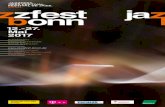 7. 2 - . 12Mai 2017 - hdg.de · PDF fileLiebe Freunde des Jazzfest Bonn, „The spirit of jazz is the spirit of openess“, sagte der Pianist Herbie Hancock. Tatsächlich gilt der