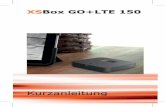 XSBox GO+LTE 150 - 4g-systems.com4g-systems.com/uploads/media/4602.000057.01_QSG_XSBoxGO_LTE… · Seite 4 Seite 5 Bedienungsanleitung XSBox GO+LTE 150 Inbetriebnahme Akku einsetzen,