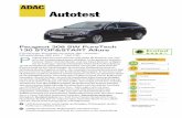 Autotest - ADAC: Allgemeiner Deutscher Automobil-Club · PDF fileAutotest Peugeot 308 SW PureTech 130 STOP&START Allure Fünftürige Kombilimousine der unteren Mittelklasse (96 kW