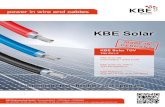 QUALITÄT / QUALITY Made in Germany · PDF fileDie KBE Elektrotechnik GmbH ist Hersteller von Kabeln und Leitungen für die Solar-, Automobil- und Hausgeräteindustrie. In unseren