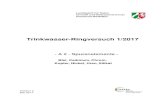 Trinkwasser-Ringversuch 1/2017 - LANUV: Home · PDF fileTrinkwasser-Ringversuch 1/2017 - A 2 - Spurenelemente - Blei, Cadmium, Chrom, Kupfer, Nickel, Uran, Silikat Version 2 Mai 2017