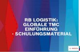 RB LOGISTIK: GLOBALE TMC EINFÜHRUNG - …purchasing.bosch.com/media/de/de/cp_documents/supplier_schulungs... · Intern | CP/LOG-EU | 01.07.2016 © Robert Bosch GmbH 2016. Alle Rechte