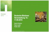 Strategie 2015 Deutsche Bistümer Veranstaltung 16.- 17.09 · PDF fileAll-Flash/Hybrid/Disk NetApp ... Unified Architecture EliminiertKomplexität „Unified Storage sollte viel umfassender