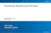 Physikalische Modellierung mit Simscape - · PDF fileMATLAB, Simulink Domänenkenntnisse Programmieraufwand Programmier- aufwand Domänen- kenntnisse Mechanical Electronic Multidomain