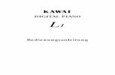 DIGITAL PIANO - kawai.de · PDF fileMethode 1 Einmaliges Drücken der Taste SOUND SELECT wählt den nächsten ... Die gute Nachricht ist, daß Ihnen das L1-Piano eine Einrichtung bietet,