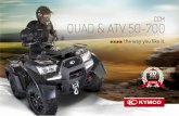 KYMCO 2014 / QUAD & ATV 50-700 ccm - MOZ  · PDF filemp1000ja   quad & atv 50-700 ccm scooter & bikes 50-125 scooter 200-700 quad & atv 50-700 kymco uxv 500-700
