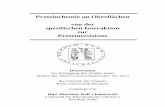 Proteinchemie an Oberflächen : von der spezifischen ... · PDF fileI Inhaltsverzeichnis 1 Einleitung 7 1.1 Einführung in die Protein-Oberflächen Wechselwirkung 7 1.2 Zielsetzung