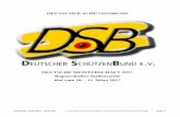 Deutsche Meisterschaft Bogen Hallenrunde 2017 in · PDF file7. 3B Zimmermann, Finn SV Weiler-Höri 2003 SB* 284 282 32 23 566 ... 29. 3C Egerter, Jon Martin SGi Welzheim 2004 WT 267