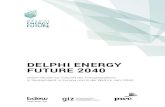 Delphi energy Future 2040 - giz.de · PDF fileDelphi-Studie zur Zukunft der Energiesysteme in Deutschland, in Europa und in der Welt im Jahr 2040 Delphi energy Future 2040