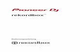 rekordboxTM · PDF filewie Hot Cues, Sampler, Slicer, Sound Color FX, Beat FX, Beat Jump und Pad FX. Erstellen Sie Ihre eigenen Playlisten mit rekordbox – klassifizieren