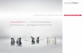 audifon – innovativ, kreativ,  · PDF fileSolutions for better hearing Produkte 2011 audifon – innovativ, kreativ, begeisternd