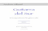 Guitarra del Sur -  · PDF fileGuitarra del Sur (Die Gitarre aus dem ... SUITE COLOMBIANA La pequeñita GUABINA Ponchito paisa BAMBUCO Rolo PASILLO Danza de Colonia DANZA