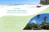 Sri Lanka Haus am Meer „Wilde Ananas“srilanka-insider.de/wp-content/uploads/2016/01/srilankaflyer.pdf · Sri Lanka Haus am Meer „Wilde Ananas“ Kleines Hotel mit Herz direkt