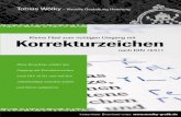 Kleine Fibel zum richtigen Umgang mit Korrekturzeichen ... · PDF fileTobias Wölky grafik@twoelky.de. Tobias Wölky :: Visuelle Gestaltung Hamburg :: grafik@twoelky.de. Title: Kleine