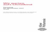 Wir warten aufs Christkind - koelner- · PDF fileJohn Rutter Deck the Hall Mädchenchor am Kölner Dom David Willcocks 1919 – 2015 ... (Arr.: John Iveson) Blechbläser der Kölner