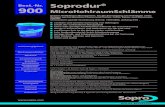 Best.-Nr. 900 MicroHohlraumSchlä · PDF fileSoprodur®-MicroHohlraumSchlämme ist ein pulverförmiger, hydraulisch erhärtender Microzement, der mit speziellen Additiven hergestellt