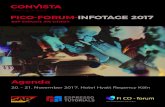 FICO-FORUM INFOTAGE 2017 -   · PDF fileSAP-Software live erleben Agenda 20. – 21. November 2017, Hotel Hyatt Regency Köln FICO-FORUM-INFOTAGE 2017 ANWENDERTREFFEN