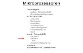 Mikroprozessoren - mit.eit.h-da.demit.eit.h-da.de/Vorlesung/0850_TWI.pdf · Two Wire Interface (TWI=I 2C) TWI Protokoll. TWI Startbedingung. TWI Adressierung. TWI Datentransfer. TWI