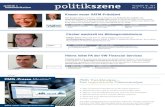 politikszene - Deutschlands einziges Fachmagazin für ... · PDF fileAusgabe Nr. 317 politikszene 25.1. – 31.1.2011 politik kommunikation & Ausgabe Nr. 421 Fischer wechselt ins Bildungsministerium26.2.