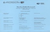 · PDF fileZwei kleine Präludien Partita 5: Aria 3, 4, 6 Allegro ... Tag der offenen Tür in der Kreismusikschule J. S. Bach mit Konzert der Jüngsten um 15.00 Uhr