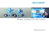 WIWA HERKULES GX SERIE - koehler- · PDF fileWIWA HERKULES GX SERIE Die WIWA HERKULES GX Serie wurde speziell für den Einsatz bei großen Flächen mit hohen Schichtstärken entwickelt.