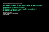 Kölner Sonntagskonzerte 4 Ramón Ortega Quero · PDF fileRichard Strauss 1864 – 1949 Konzert für Oboe und kleines Orchester D-Dur TrV 292 (1945) Allegro moderato Andante Vivace