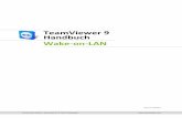 TeamViewer 9 Handbuch – Wake-on-LAN · PDF fileUm unter Mac OS X Wake-on-LAN für die Netzwerkarte zu aktivieren, ... Um einen Computer aufzuwecken, können Sie TeamViewer 9 für