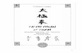 TAI CHI CHUAN 37’ FORM -  · PDF file1 THOMAS TAMKETHOMAS TAMKE TAI CHI CHUAN 37’ FORM Cheng Man Ching Yang – Stil - Kurzform Beschreibung von Thomas Tamke