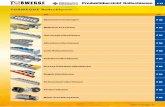 Produktübersicht Rollschienen F 47 - METALIKA KACIN d.pdf · Produktübersicht Rollschienen F 47 TORWEGGE Rollschienen Serie Seite Spezialanwendungen F 48 Röllchen-U-Leisten F 50