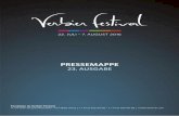 PRESSEMAPPE - Verbier Festival · PDF fileGipsy Kings und der hinreißenden Dianne Reeves. Besondere Aufmerksamkeit sei dieses Jahr den Künstlern der «Generation Verbier» geschenkt