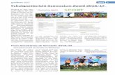 Schulsportbericht Gymnasium Zwettl 2016/17 · PDF filetreffen in der PNMS Zwettl im April 2017. Ziel des Programms ist es, den Lern- und Arbeitsort Schule gemeinsam gesund zu gestalten,
