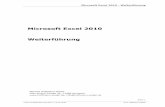 Microsoft Excel 2010 - Weiterführung - hoffmann- · PDF fileMicrosoft Excel 2010 - Weiterführung “: mit “ :