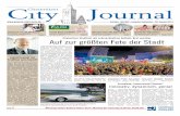 City Journal - Galerie Roter Turm  · PDF filerik der Zukunft trägt das Fraun- ... ter Chemnitz in die neue Spielzeit 2013/14. ... Deutschen Welle (Freitag), die