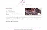 Secret Paths Schal -   · PDF fileSecret Paths Schal Design: Johanna Lindahl / Mijo Crochet Übersetzt von Heike Berg Abkürzungen: Km - Kettmasche Lm - Luftmasche